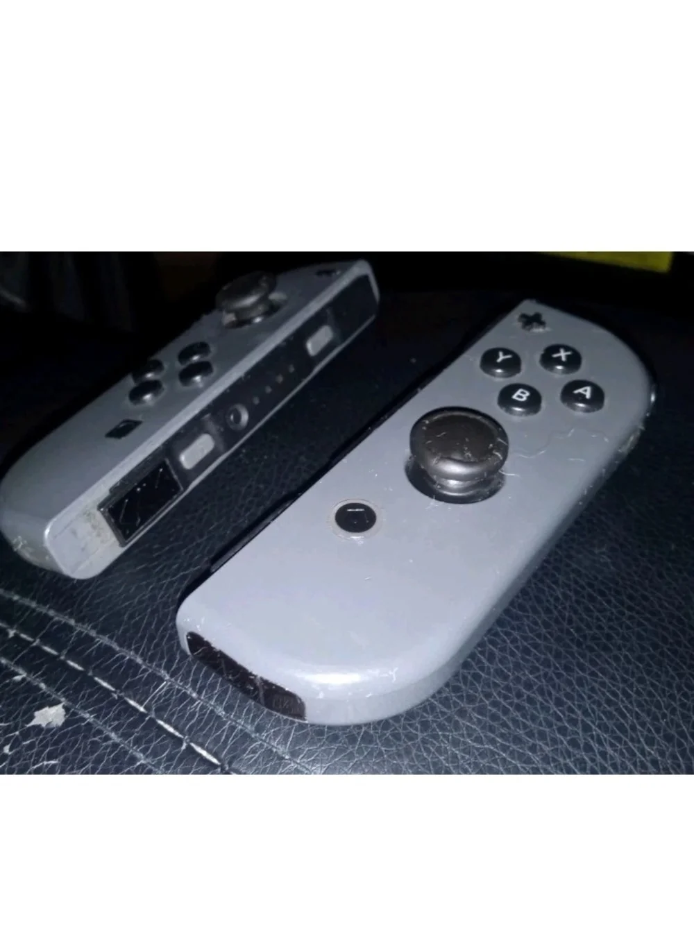 OEM Nintendo Switch Joy Cons Gray Left Analog Stick Defective Drift Parts Repair